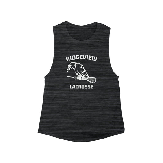 Women's Ridgeview Lacrosse Bella + Canvas Flowy Scoop Muscle Tank