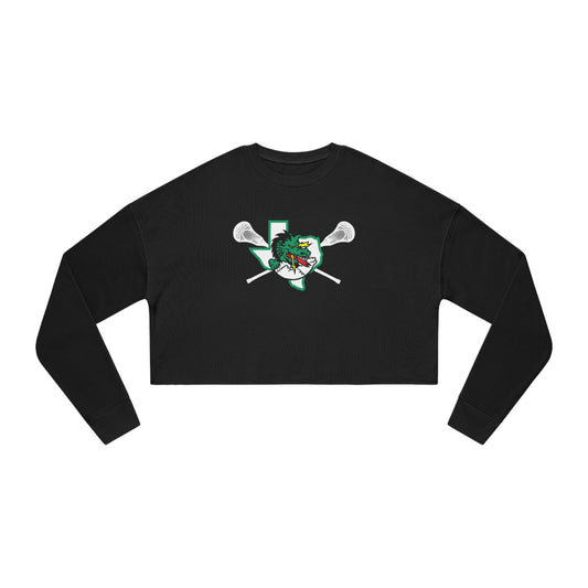 Women's Southlake Carroll Lacrosse Bella + Canvas Cropped Sweatshirt