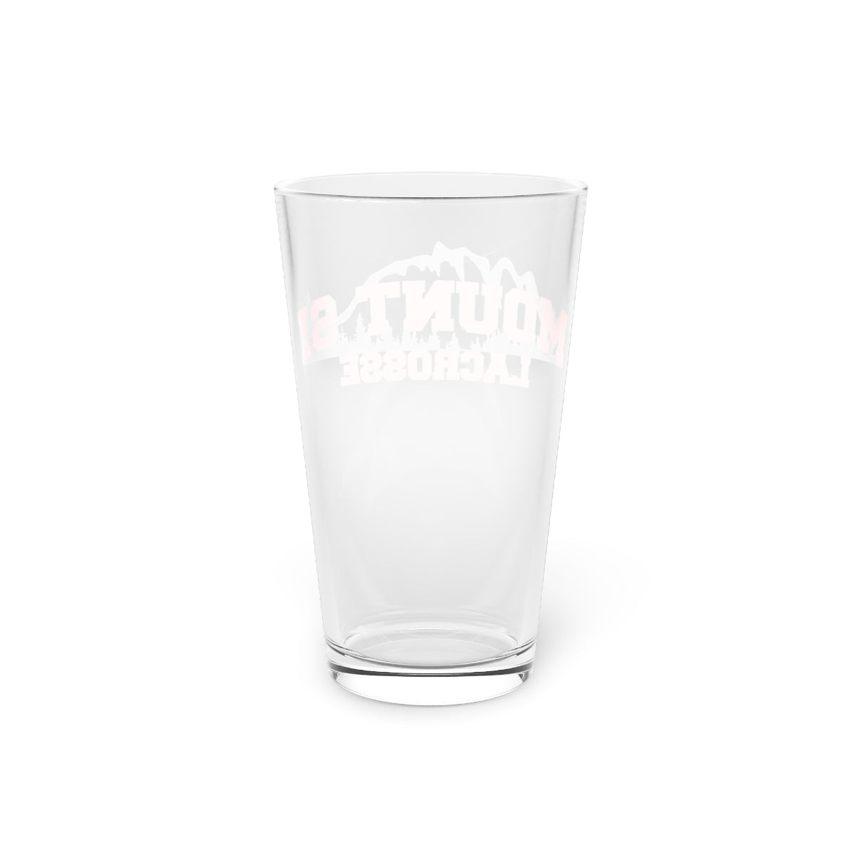 Mount Si Lacrosse Pint Glass - 16oz