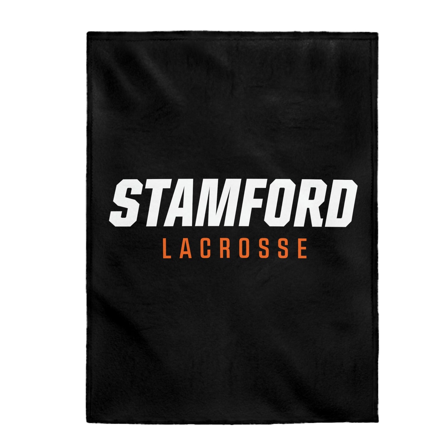 Stamford Lacrosse Velveteen Plush Blanket