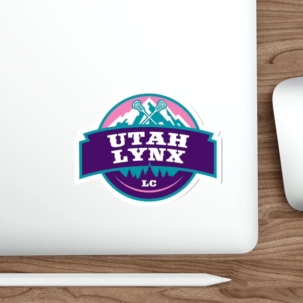 Utah Lynx Die-Cut Sticker