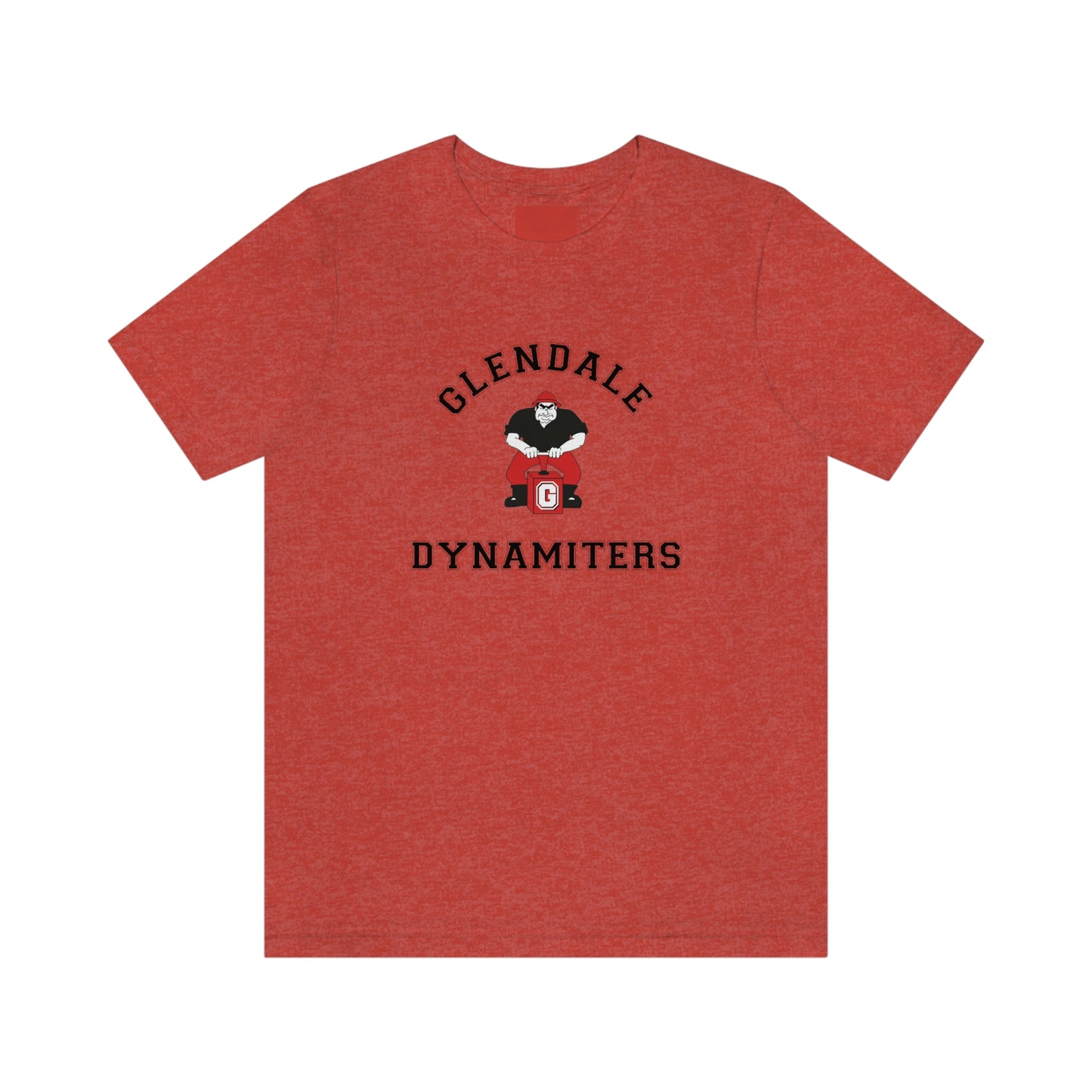 Adult Glendale HS Lacrosse Bella + Canvas Short Sleeve Cotton Tee