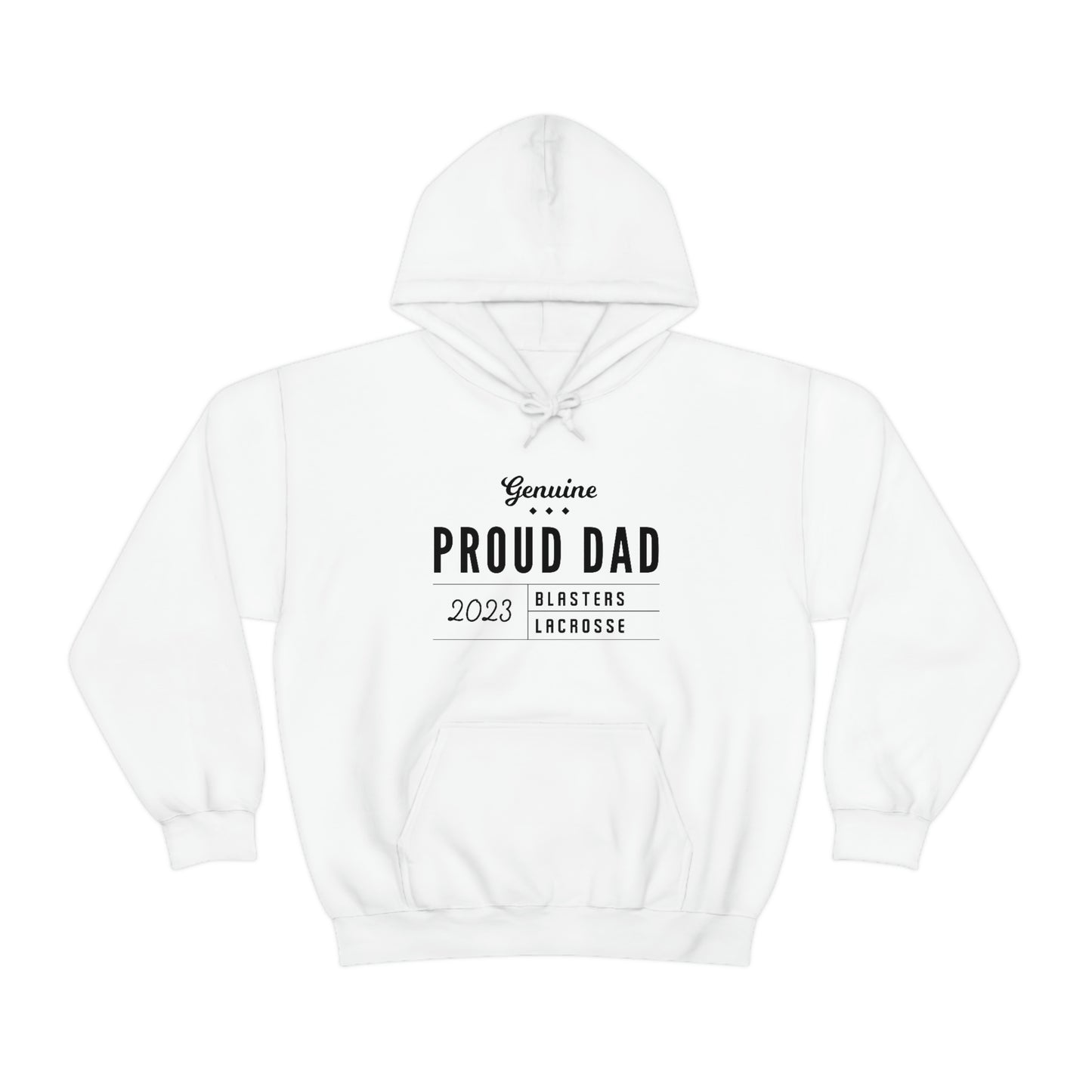 Adult Blasters MS Lacrosse Gildan Heavy Blend™ Hooded Sweatshirt - Dad