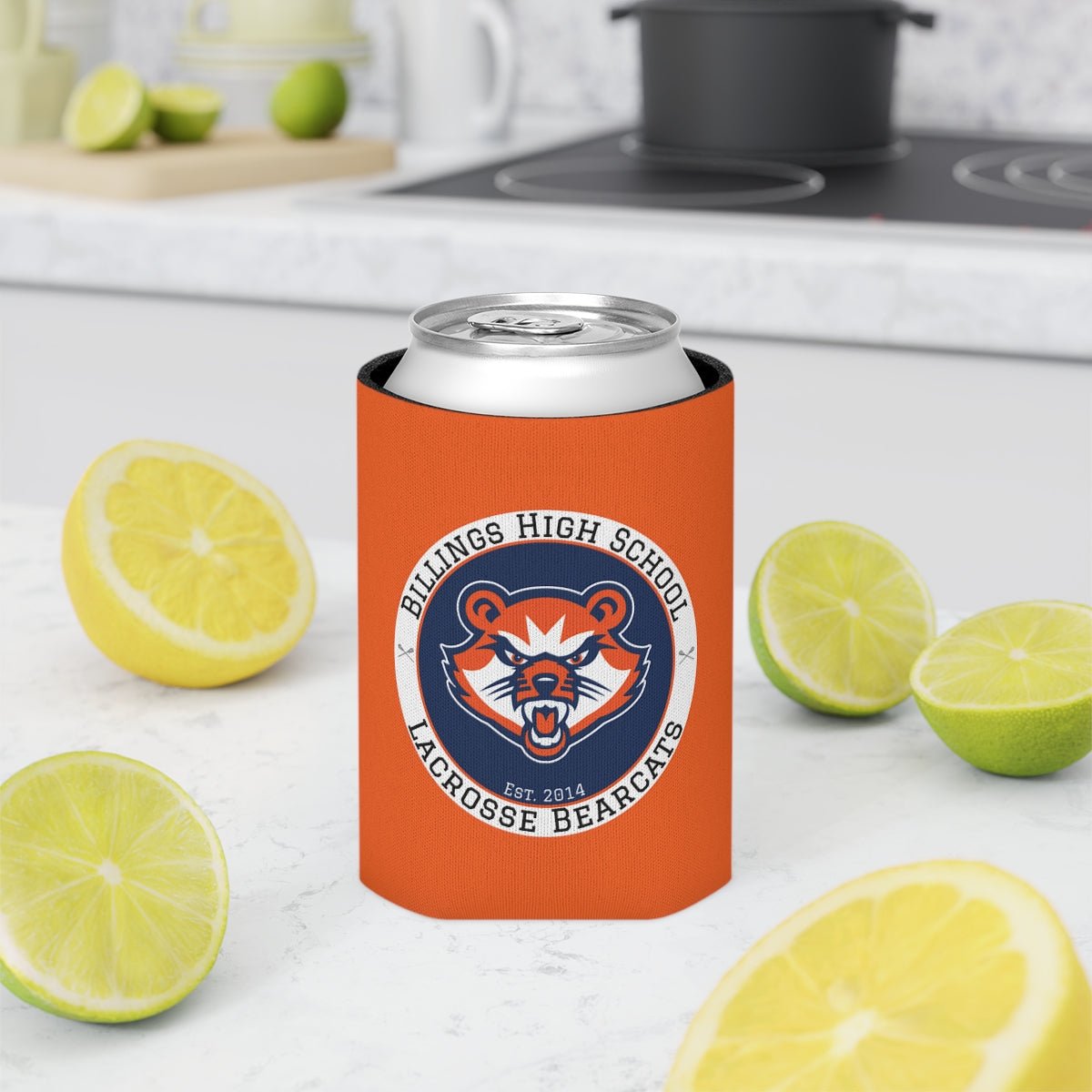 Billings Bearcats Lacrosse Can Cooler 3-pack
