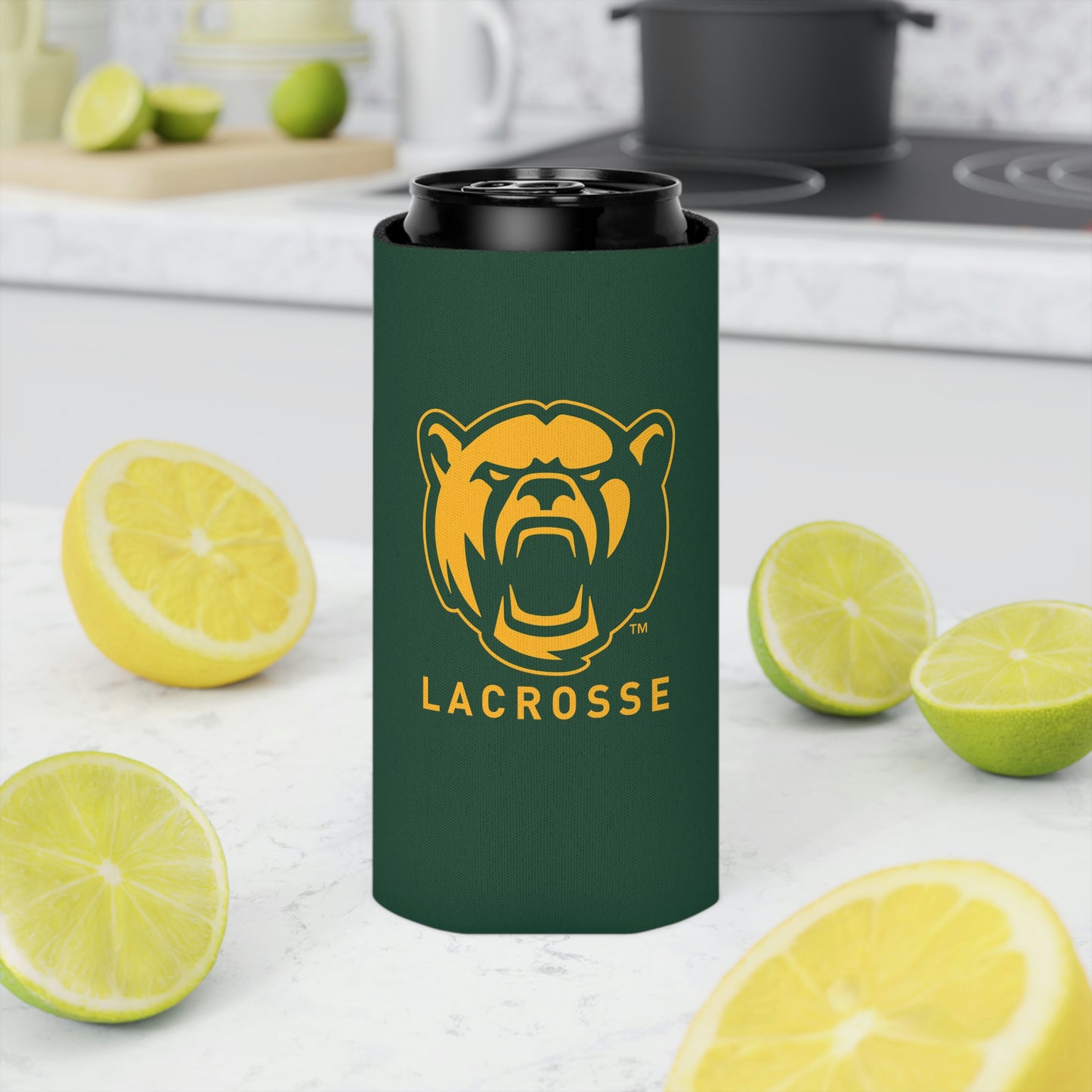 Baylor Lacrosse Can Cooler 3-pack