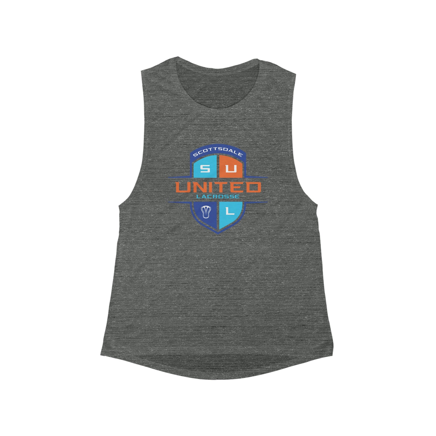 Women's United Lacrosse Club Flowy Scoop Sport Tank