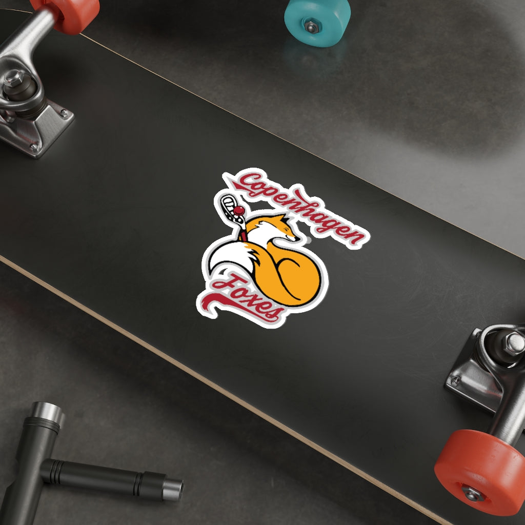 Copenhagen Foxes Die-Cut Stickers