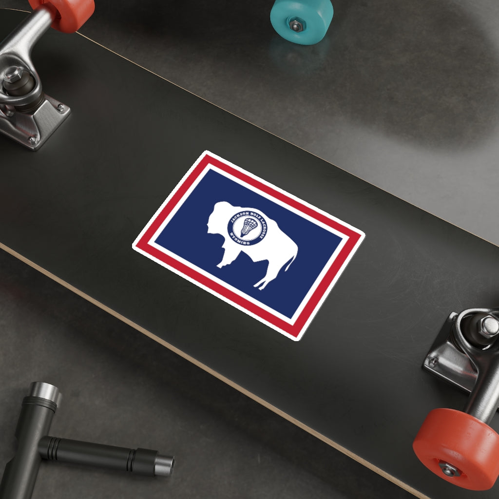 Jackson Hole Die-Cut Sticker