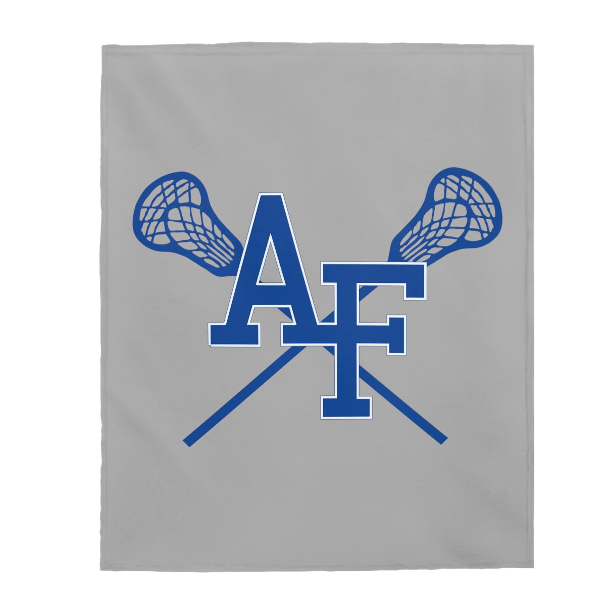 AF Club Lacrosse Velveteen Plush Blanket