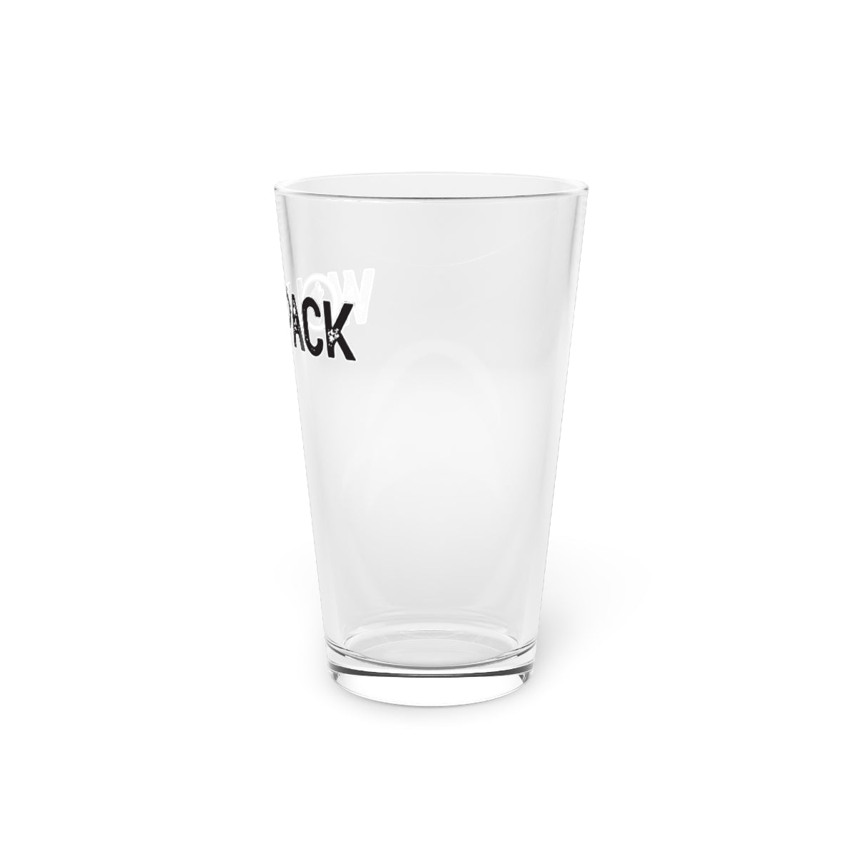 Wolfpack Lacrosse Pint Glass