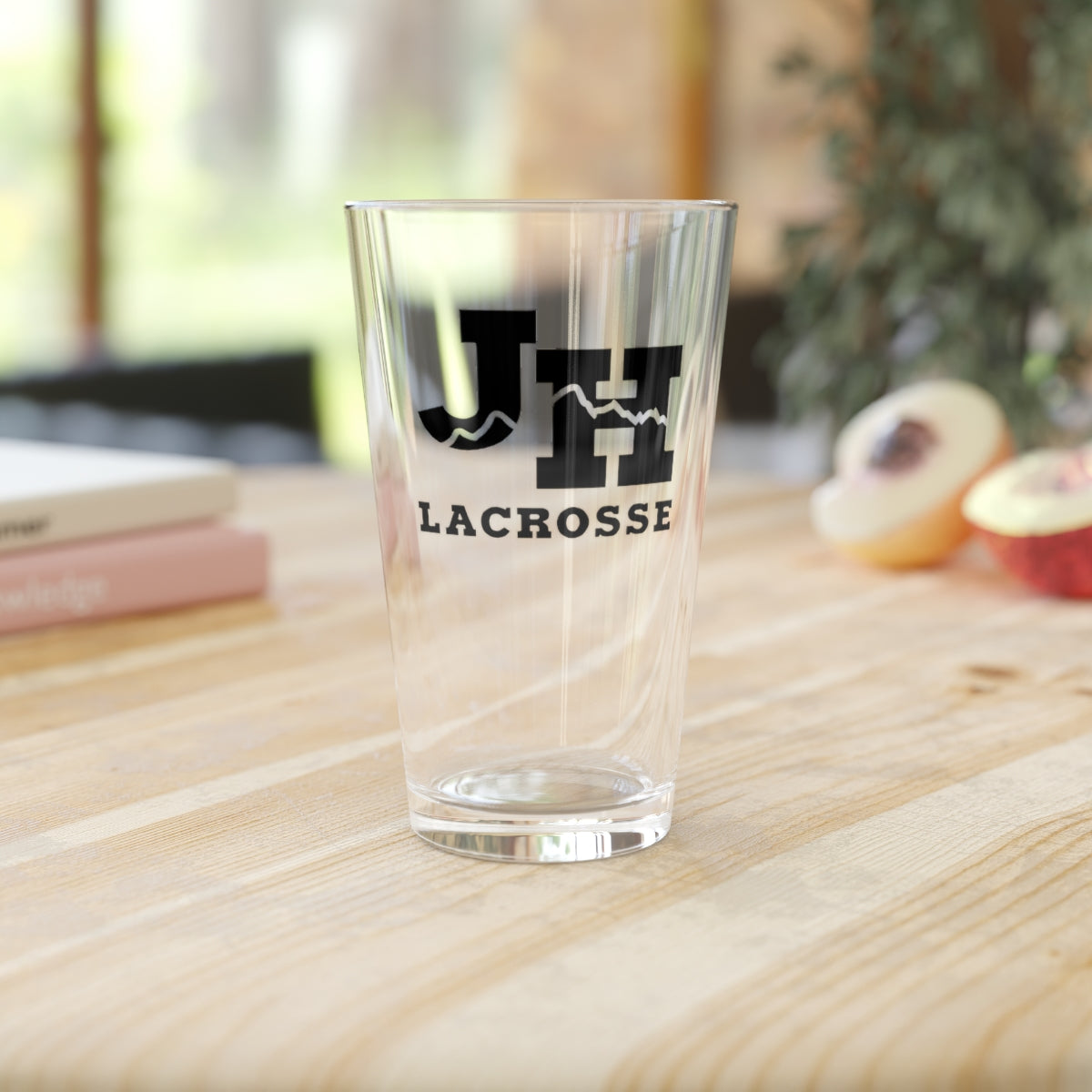 Jackson Hole Lacrosse Pint Glass