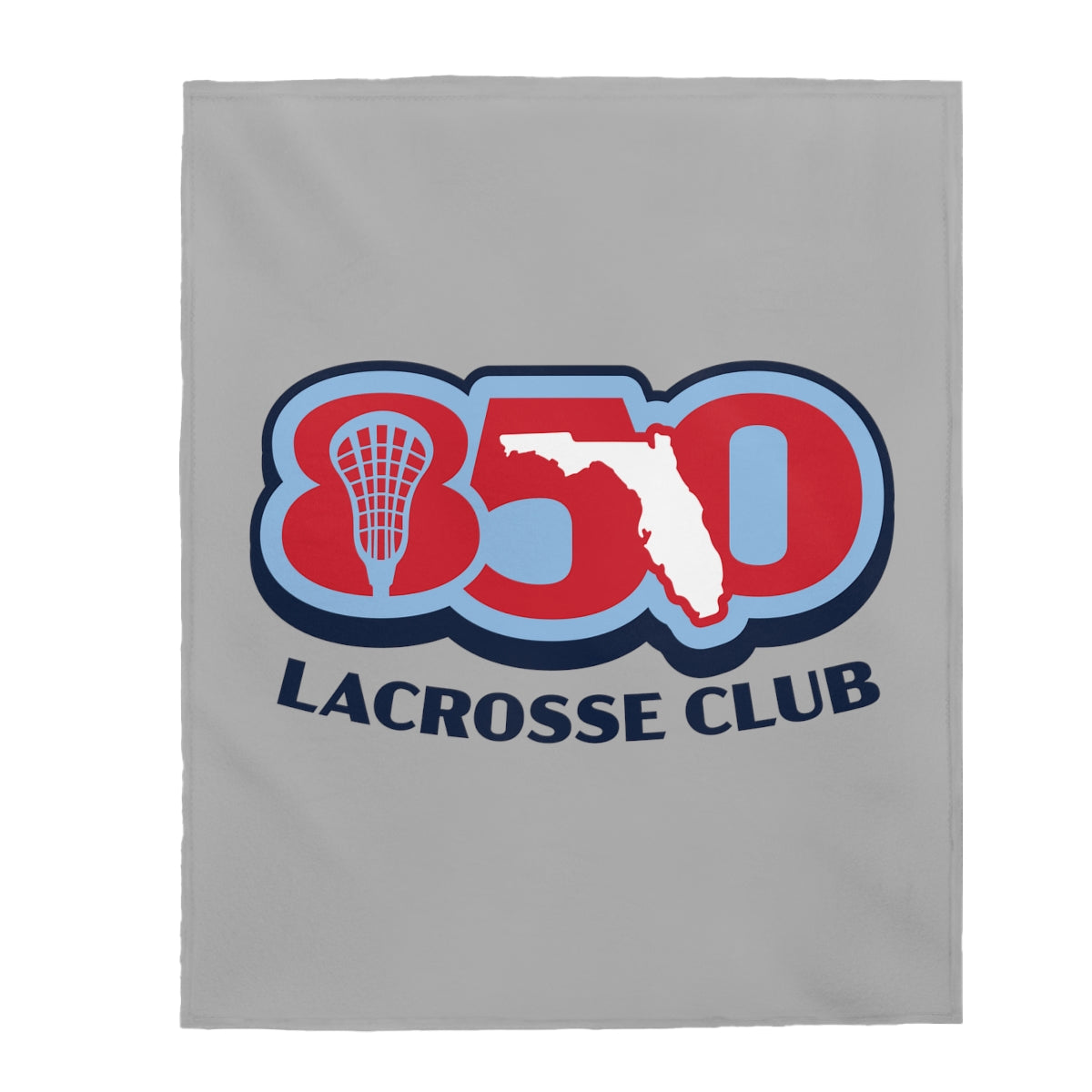 850 Lacrosse Velveteen Plush Blanket