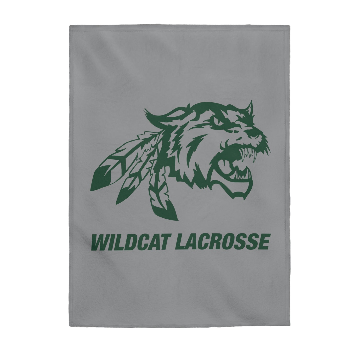 Wildcats Club Lax Velveteen Plush Blanket