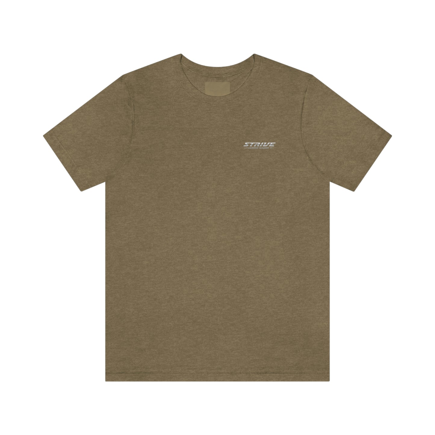 Adult Strive Lacrosse Academy Bella + Canvas Short Sleeve Cotton Tee