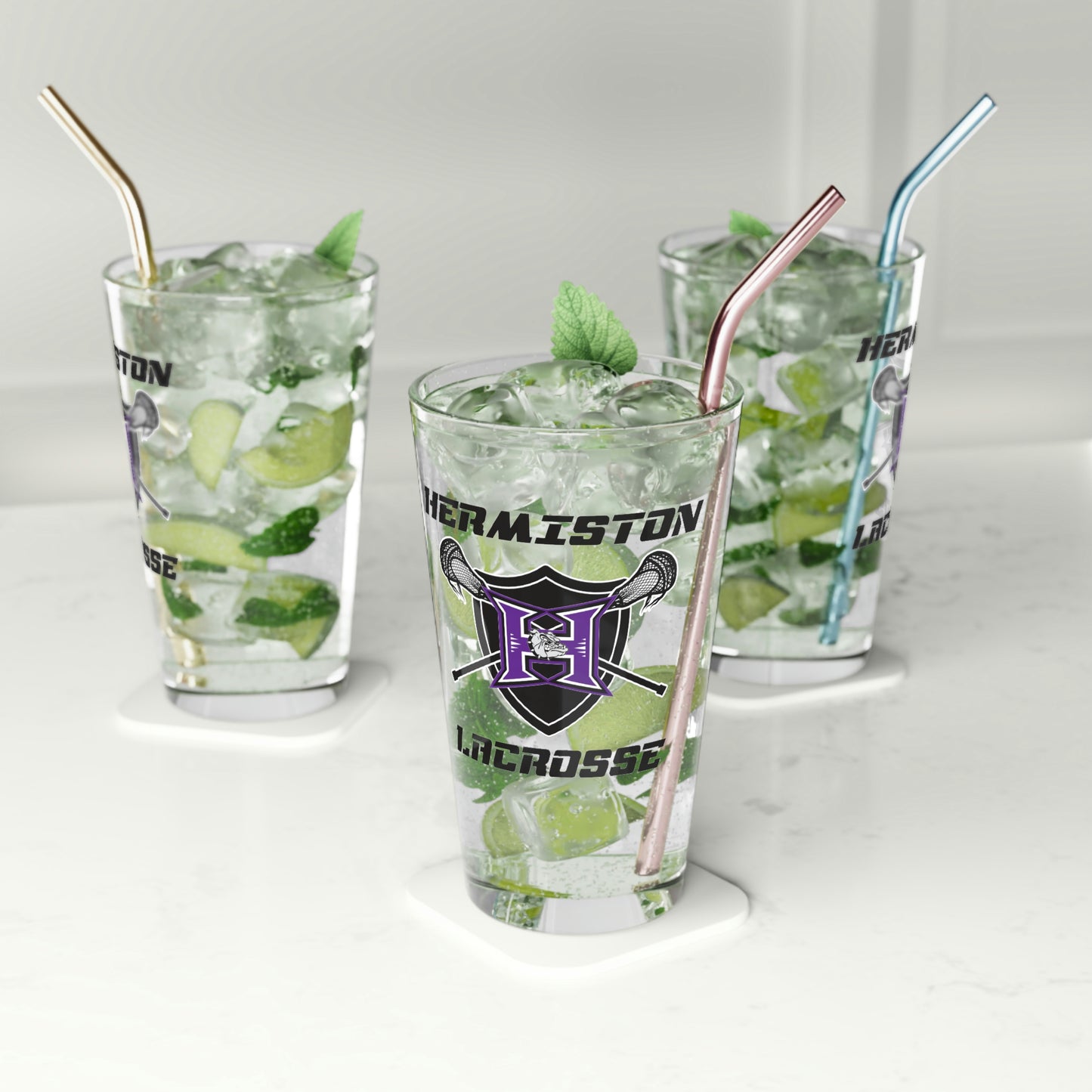 Hermiston Lacrosse - Pint Glass