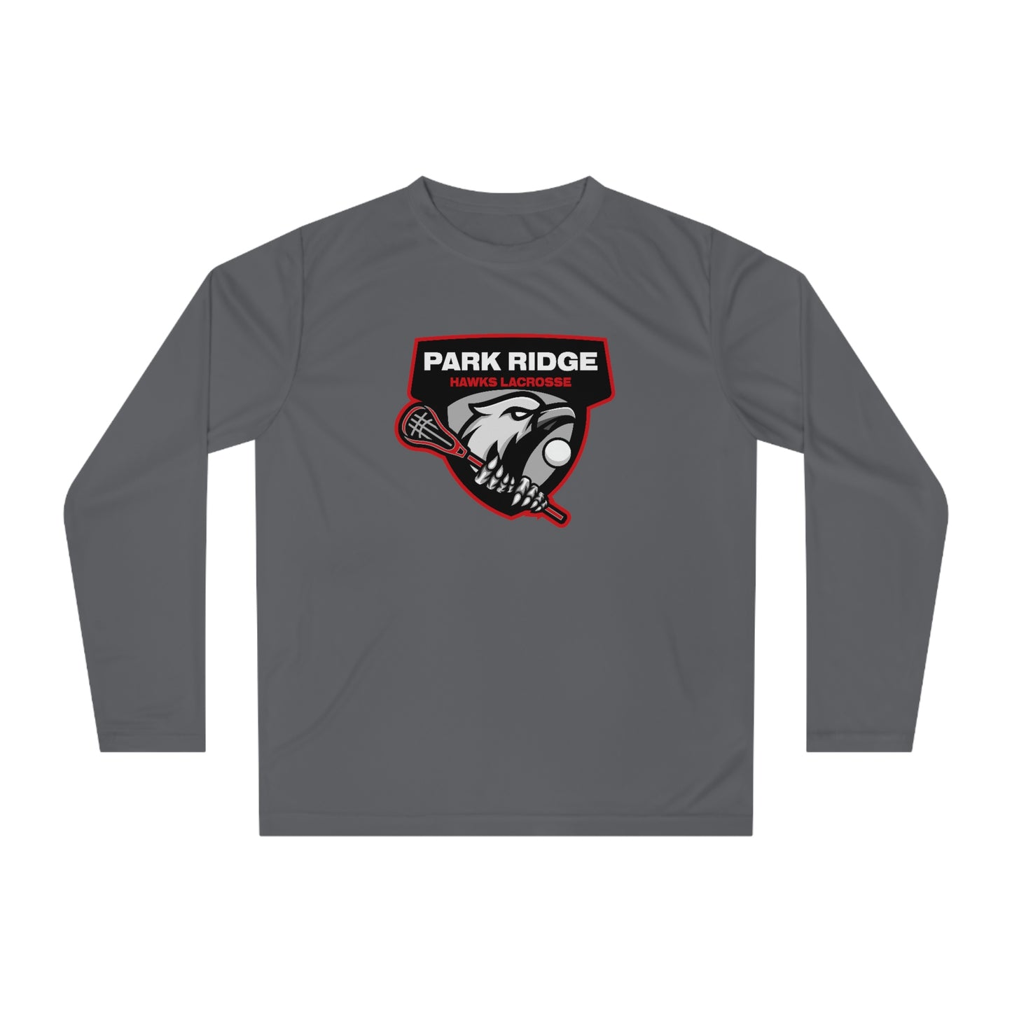 Adult Park Ridge Lacrosse Team 365 Performance Long Sleeve Shirt