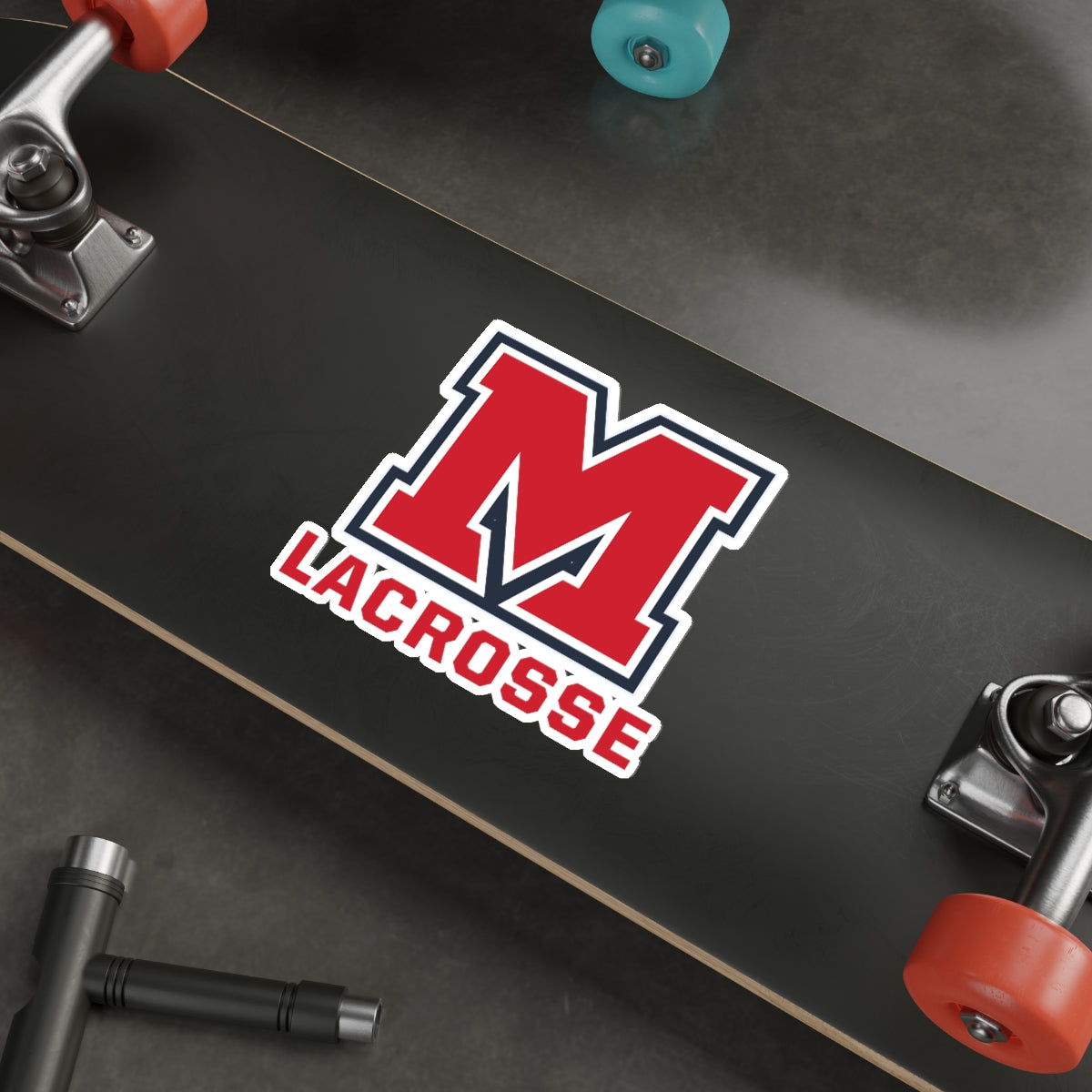 BMHS Lacrosse Die-Cut Sticker
