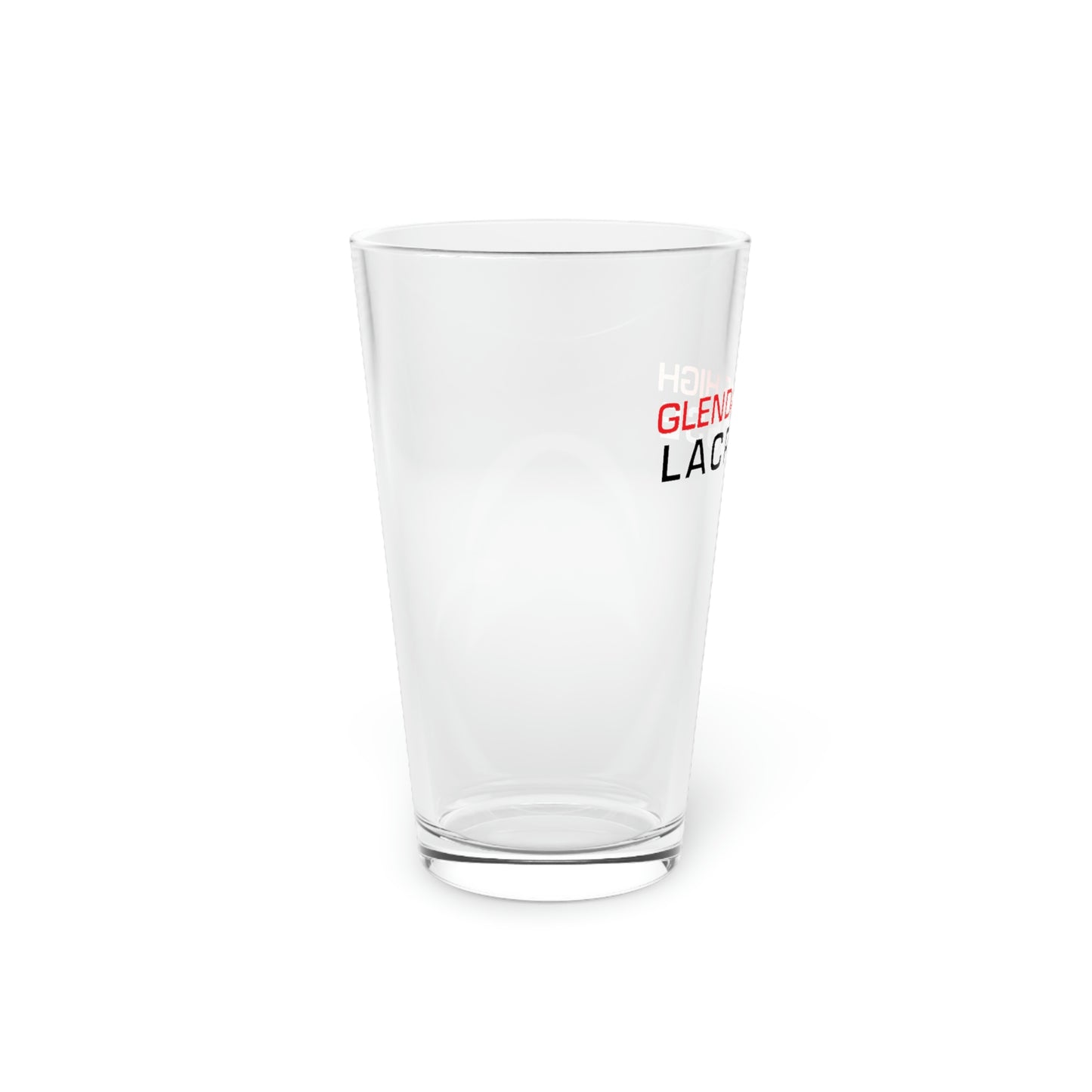 Glendale HS Lacrosse Pint Glass - 16oz