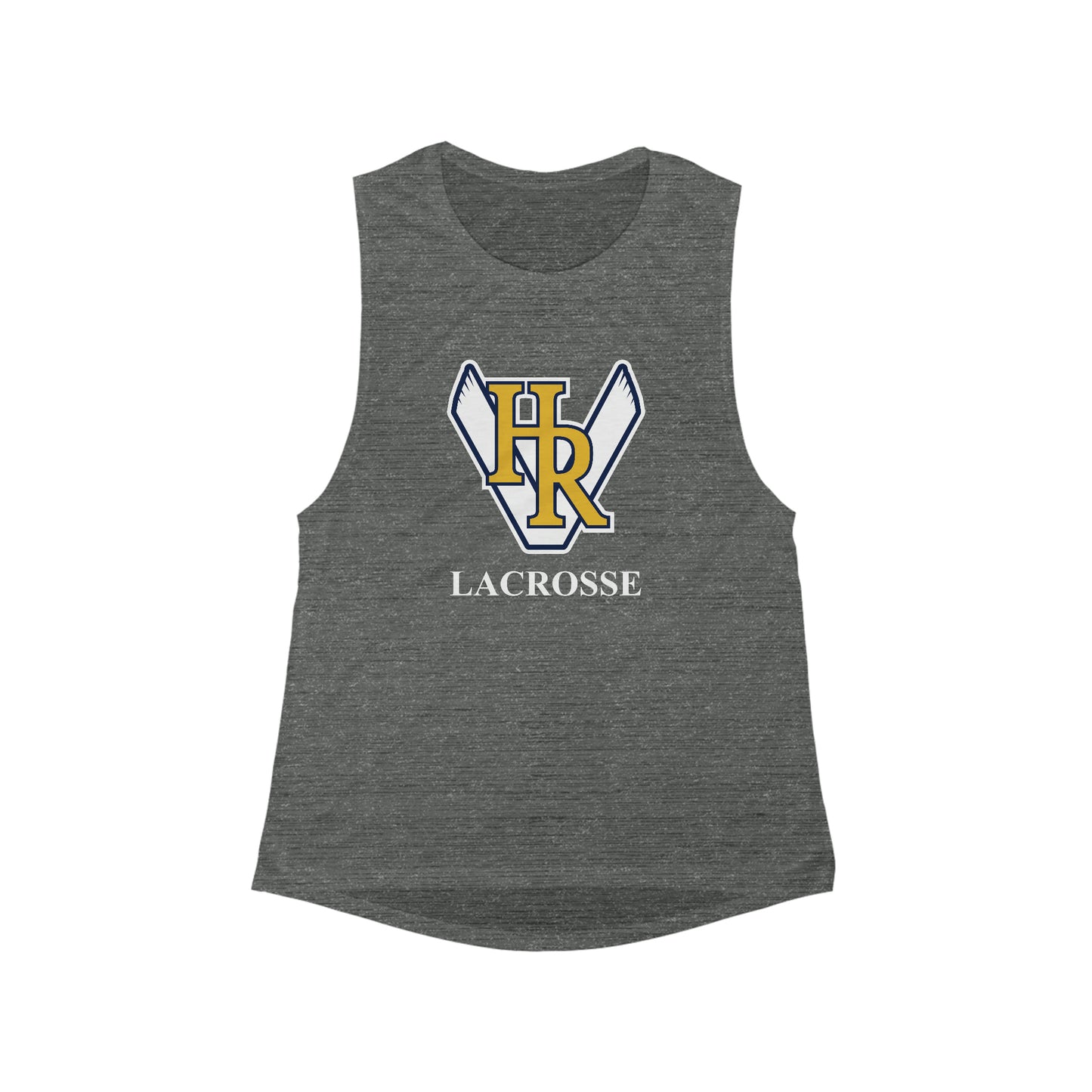 Women's HRV Lacrosse Bella + Canvas Flowy Scoop Muscle Tank