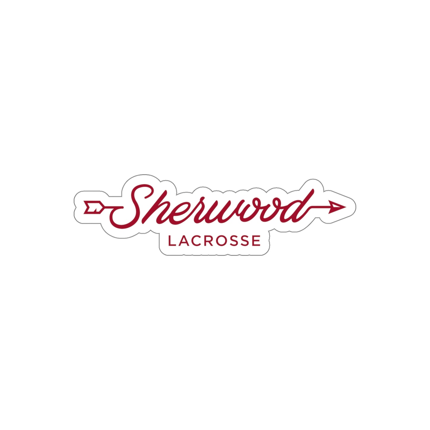 Sherwood Lacrosse Die-Cut Stickers