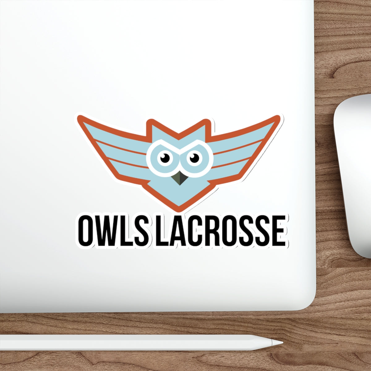 OWLS Lacrosse Die-Cut Sticker