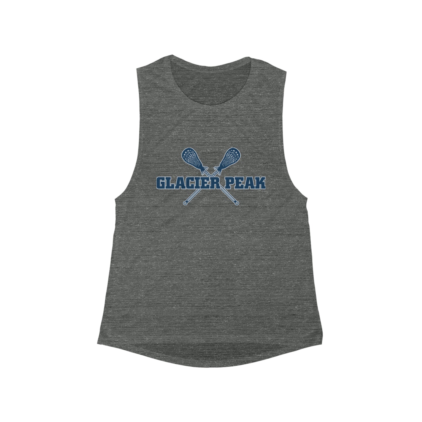 Women's GP Lacrosse Bella + Canvas Flowy Scoop Muscle Tank