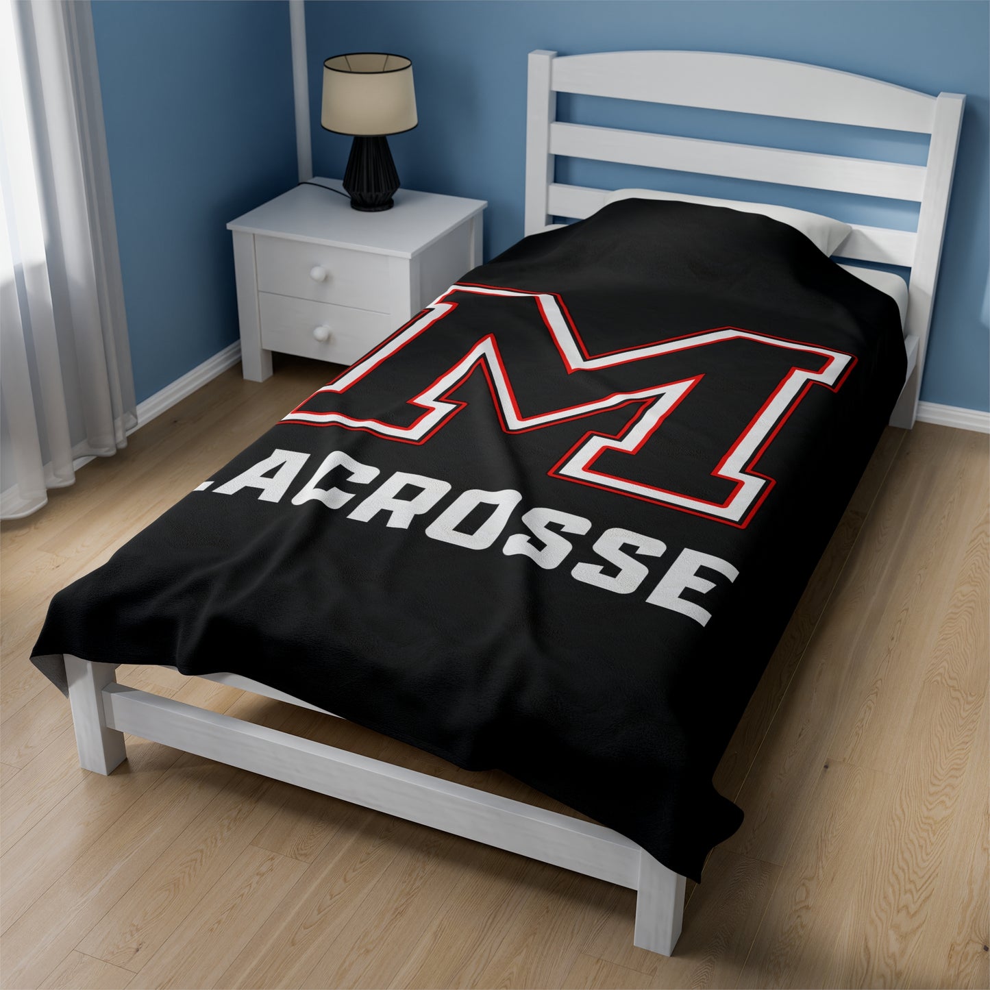 Maryville Lacrosse Velveteen Plush Blanket