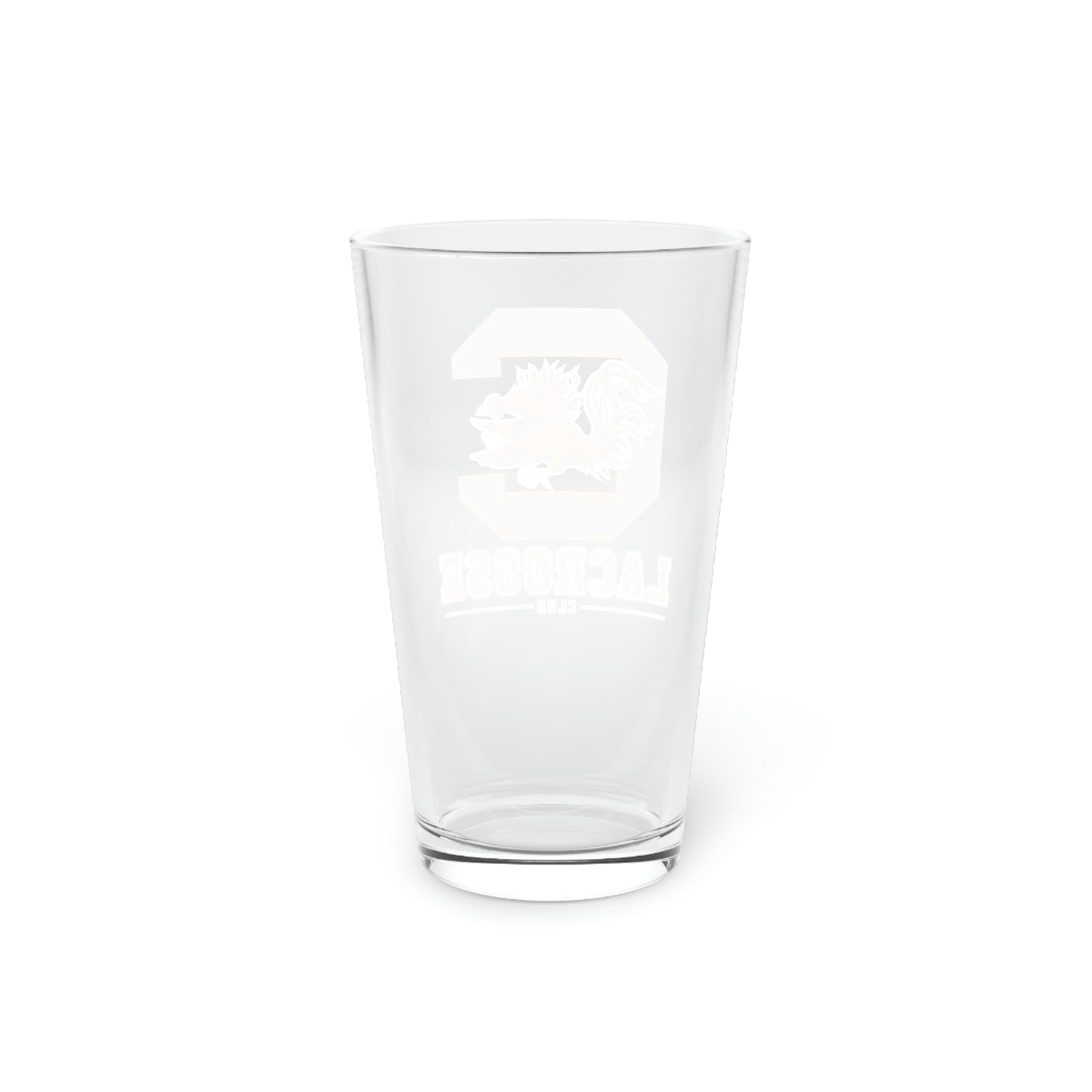 Gamecocks Lacrosse Pint Glass - 16oz