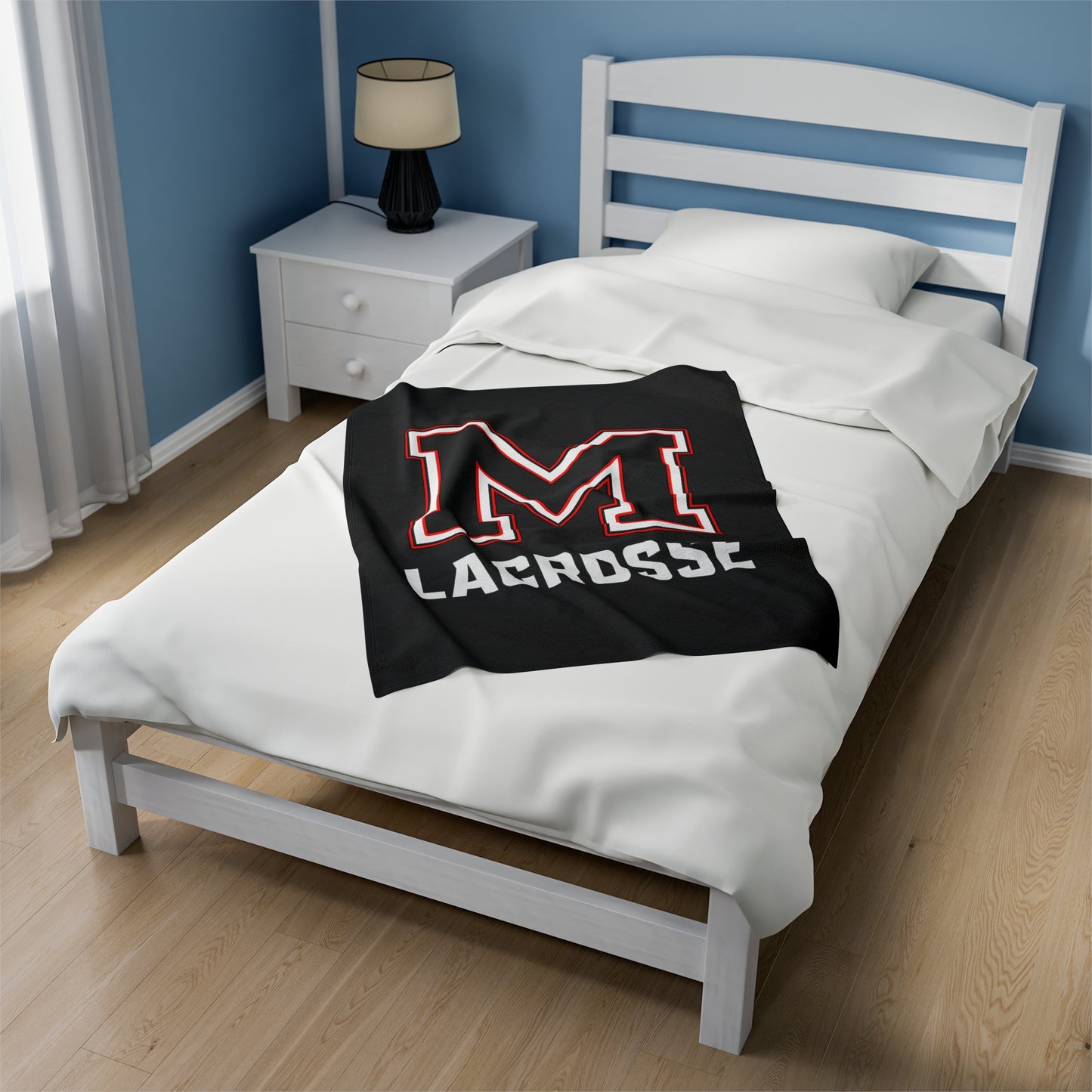 Maryville Lacrosse Velveteen Plush Blanket
