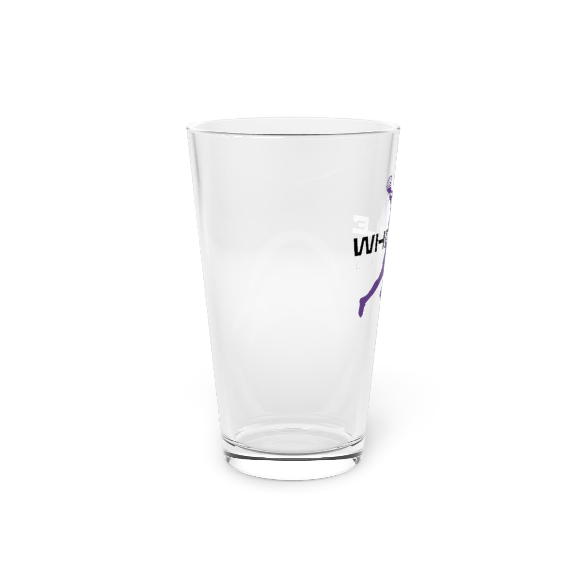 Whittle Lacrosse Pint Glass - 16oz