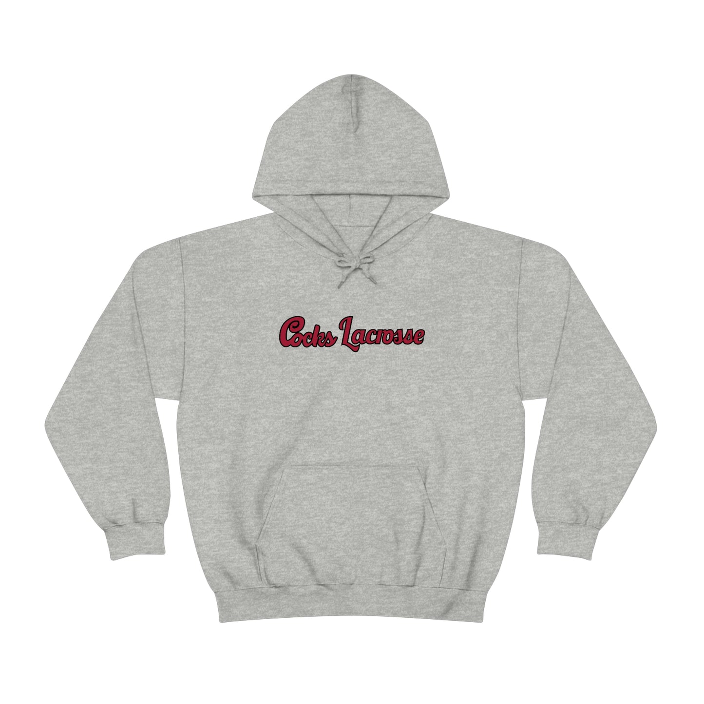 Adult Gamecocks Lacrosse Gildan Heavy Blend Hoodie