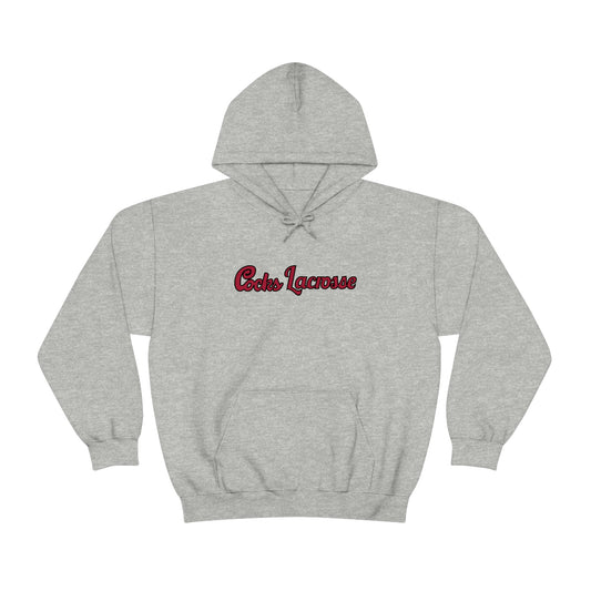Adult Gamecocks Lacrosse Gildan Heavy Blend Hoodie