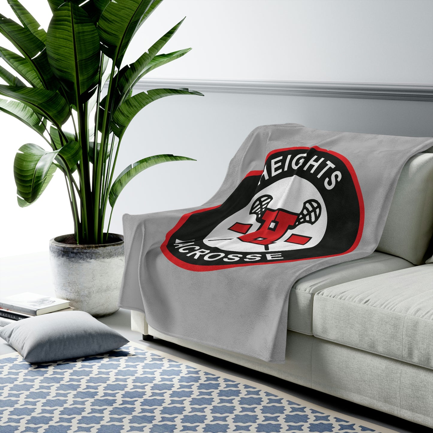 IGH Lax Velveteen Plush Blanket