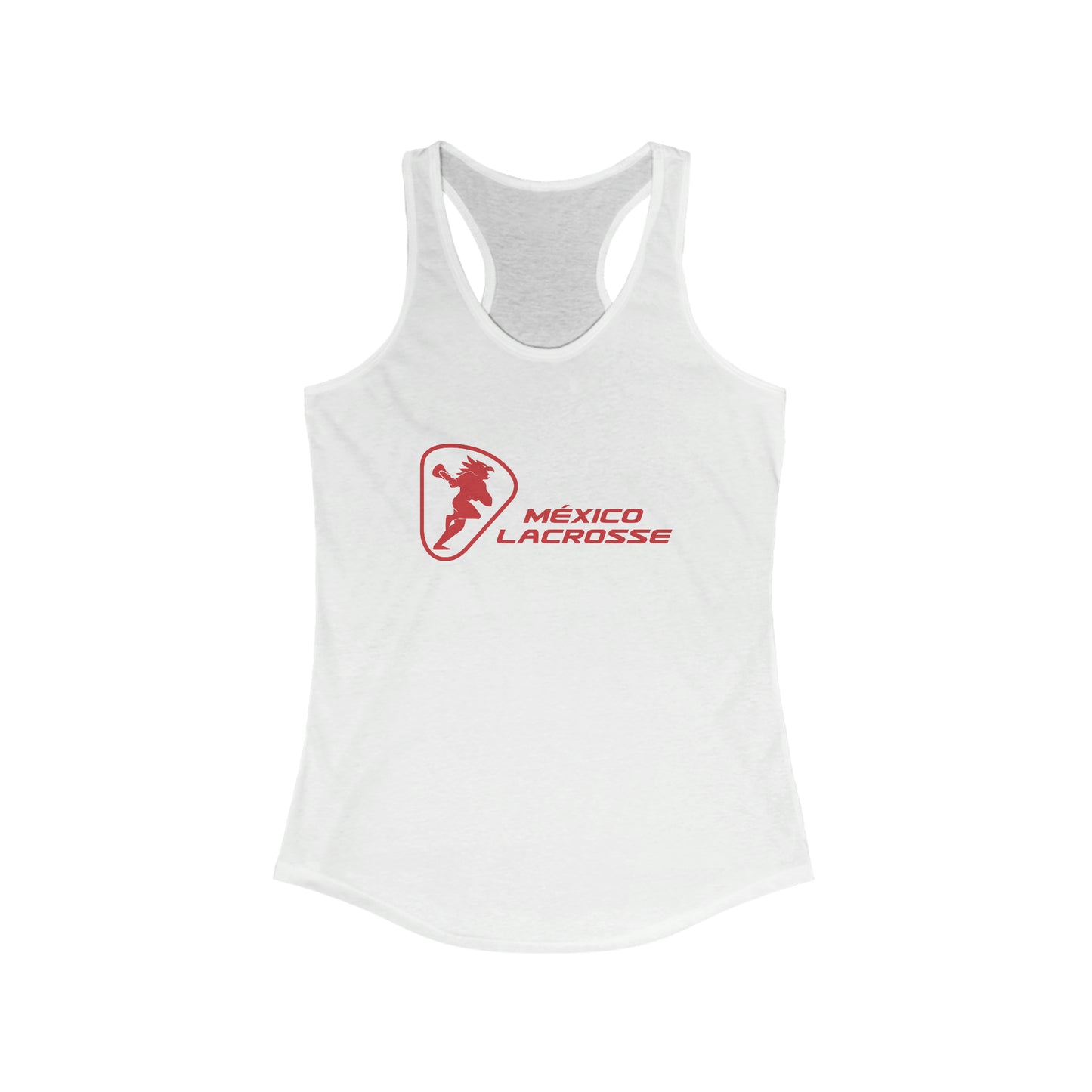 Women's Team Mexico Box Next Level Racerback Tank