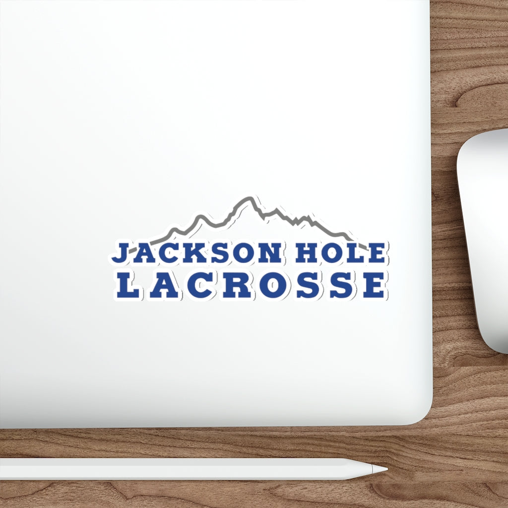 Jackson Hole Lacrosse Die-Cut Sticker