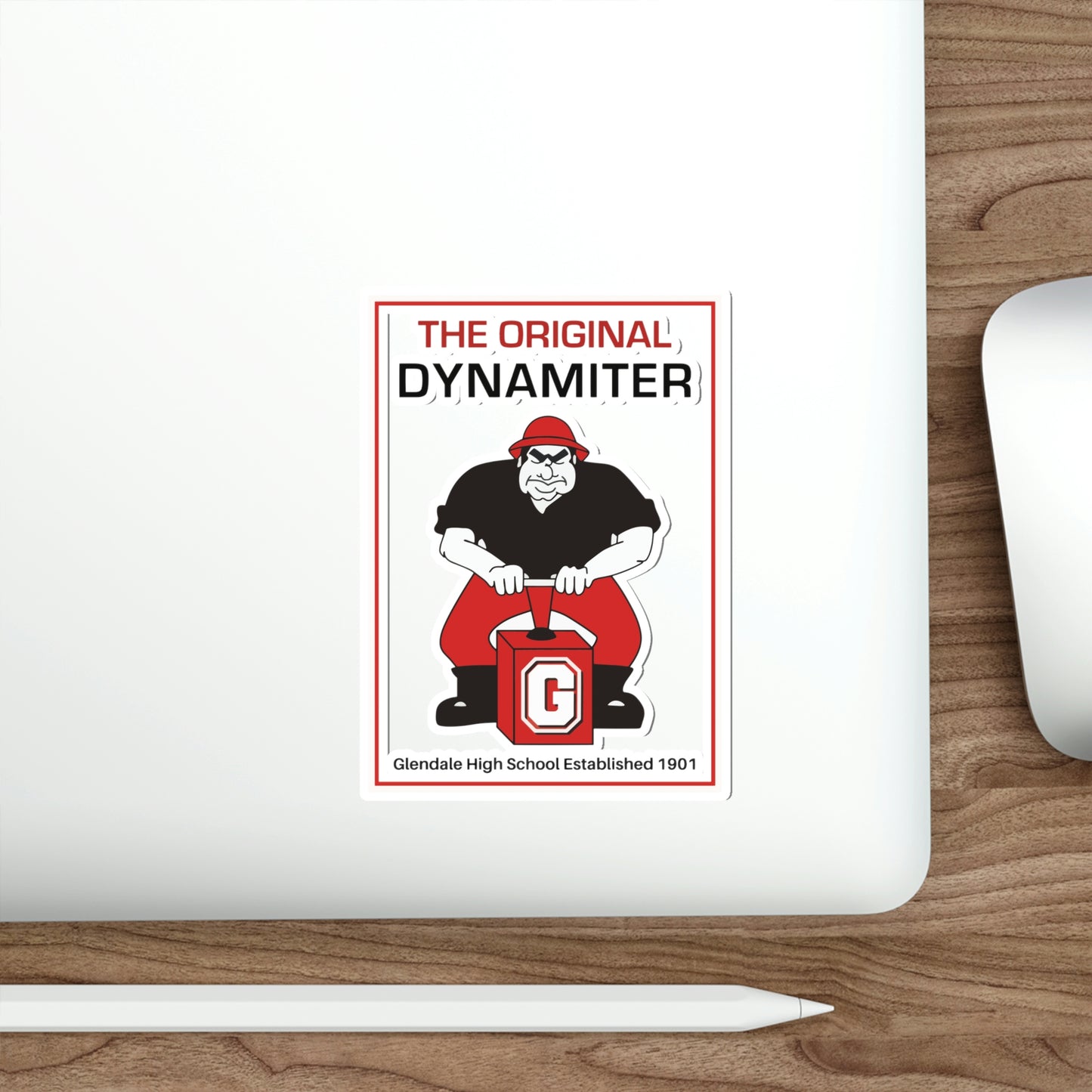 Glendale HS Lacrosse Die-Cut Stickers