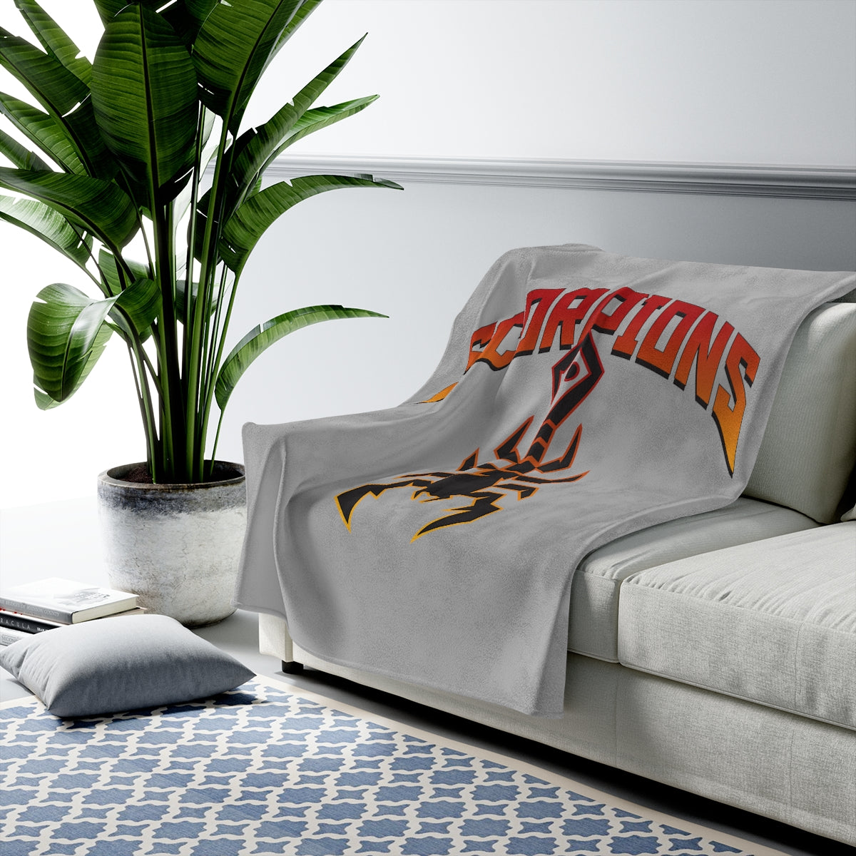 Scorpions LC Velveteen Plush Blanket