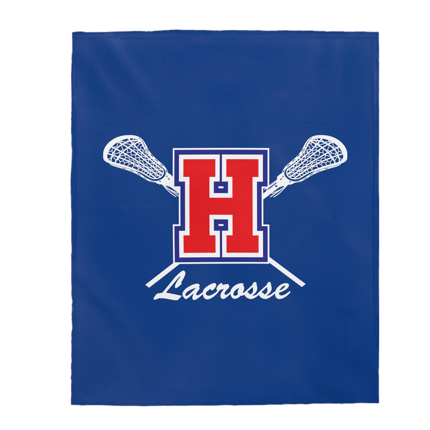 Hilhi Lacrosse Velveteen Plush Blanket