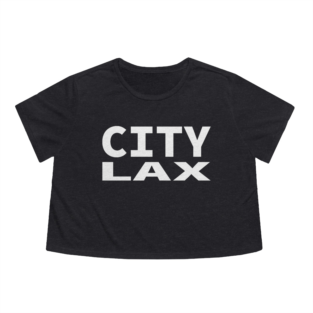Women's City Lax Flowy Cropped Tee