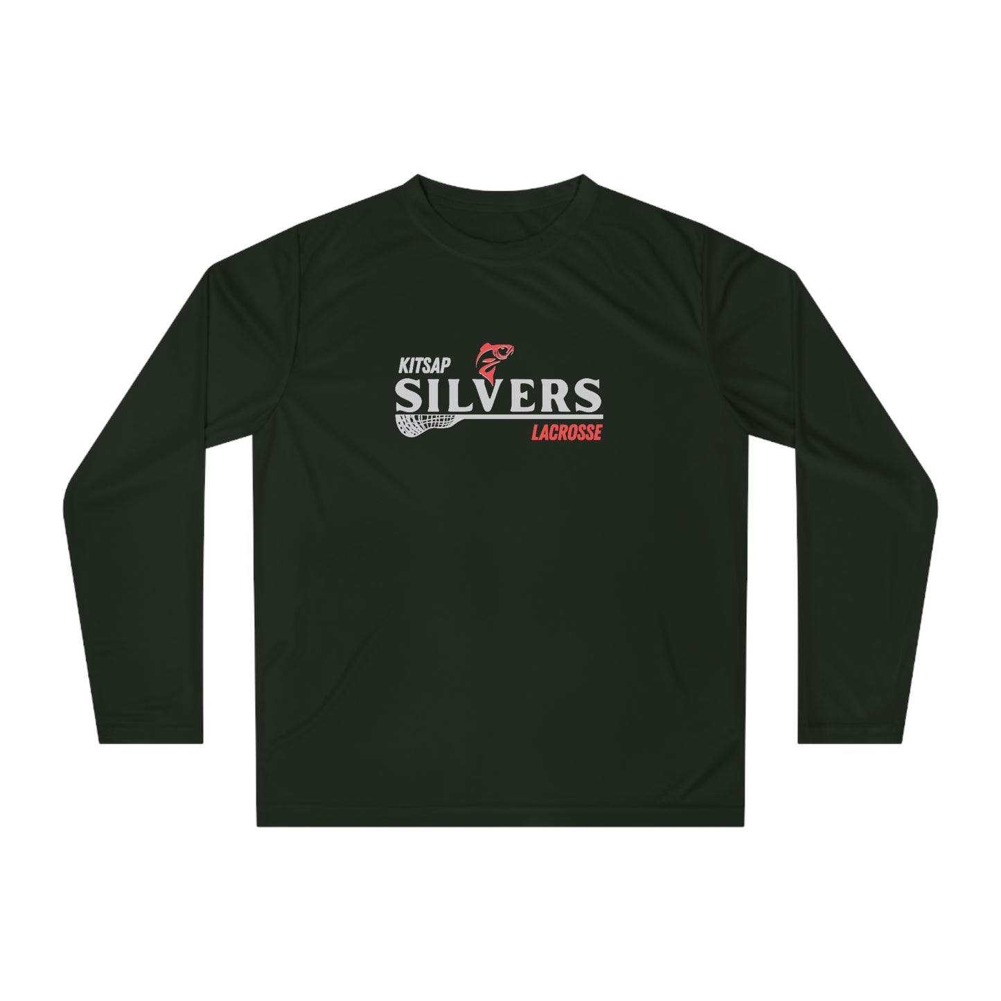 Adult Kitsap Lacrosse 365 Performance Long Sleeve Shirt