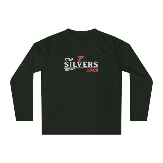 Adult Kitsap Lacrosse 365 Performance Long Sleeve Shirt