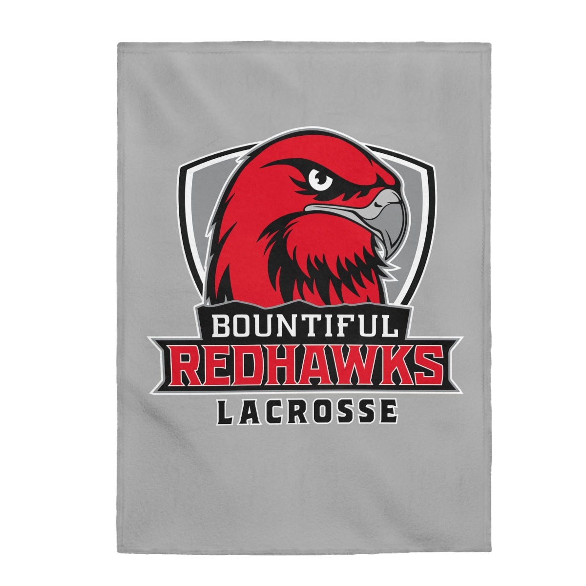Bountiful Lacrosse Velveteen Plush Blanket