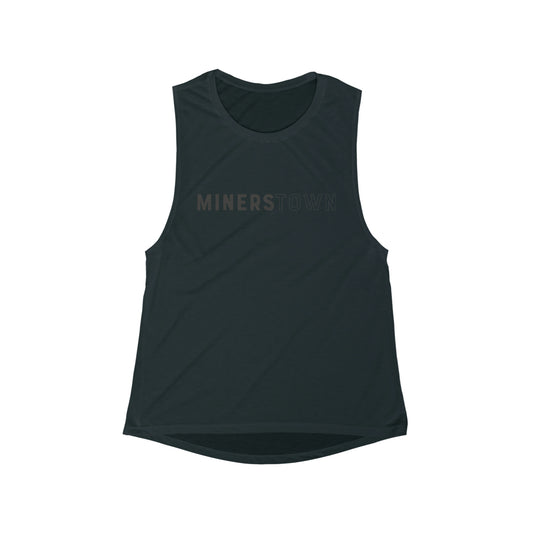 Women's Minerstown Bella + Canvas Flowy Scoop Muscle Tank