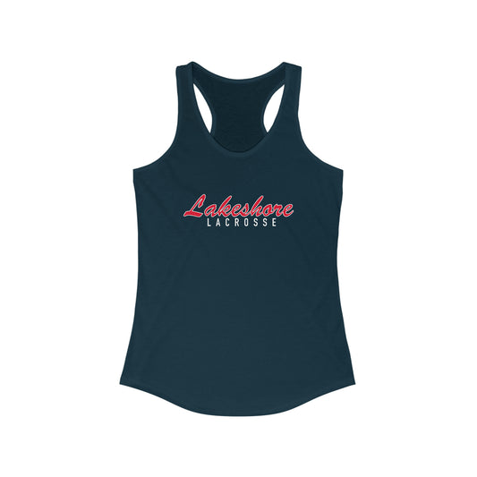 Women's Samford Lacrosse Next Level Racerback Tank