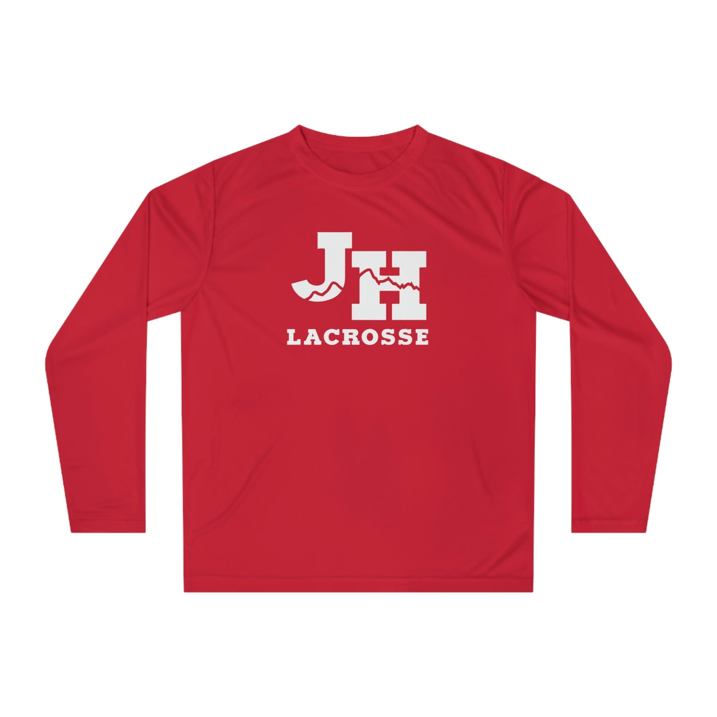Adult Jackson Hole Lacrosse Team 365 Performance Long Sleeve Shirt