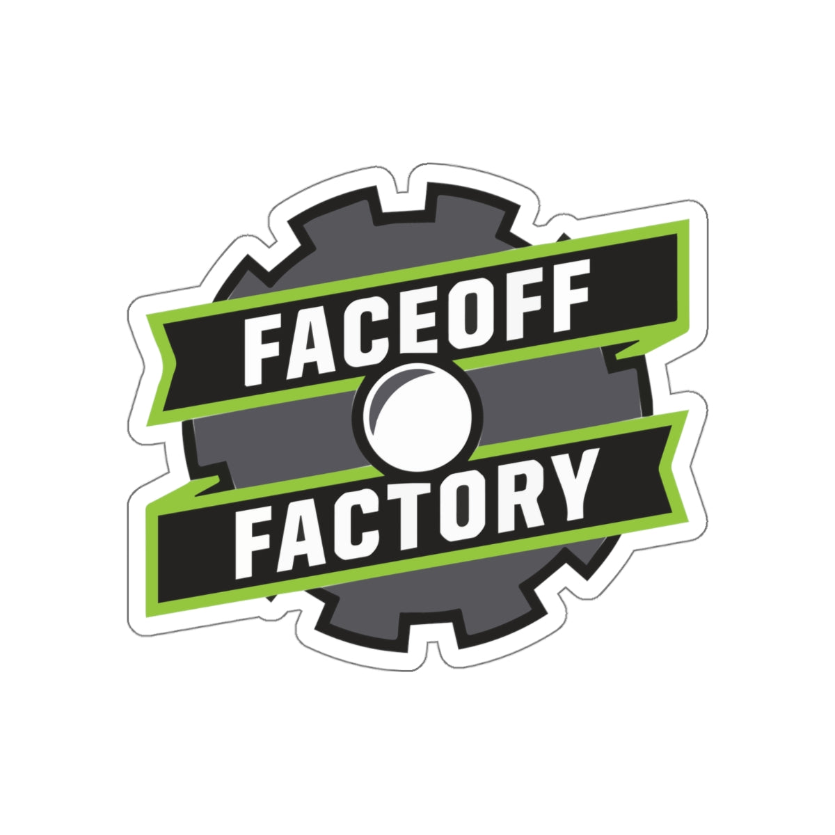 Faceoff Factory Die-Cut Stickers