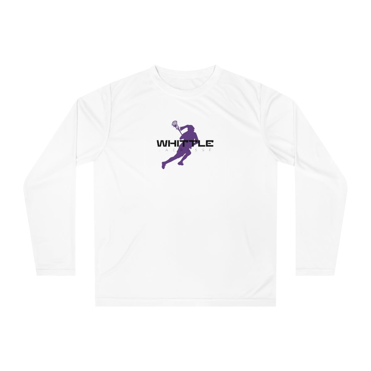 Adult Whittle Lacrosse Team 365 Performance Long Sleeve Shirt