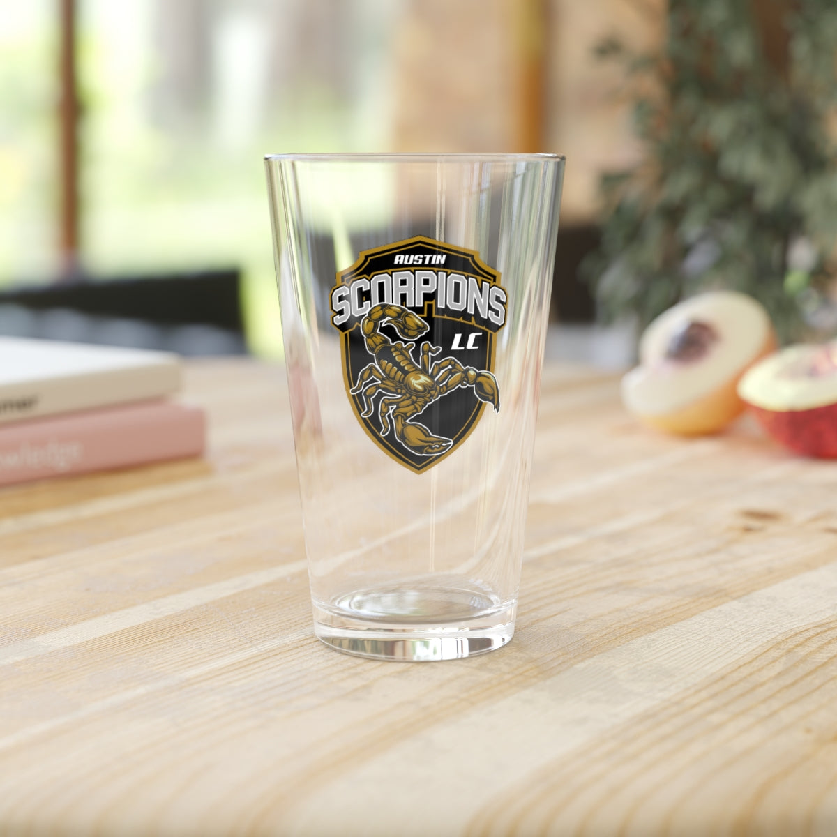 Austin Scorpions Pint Glass