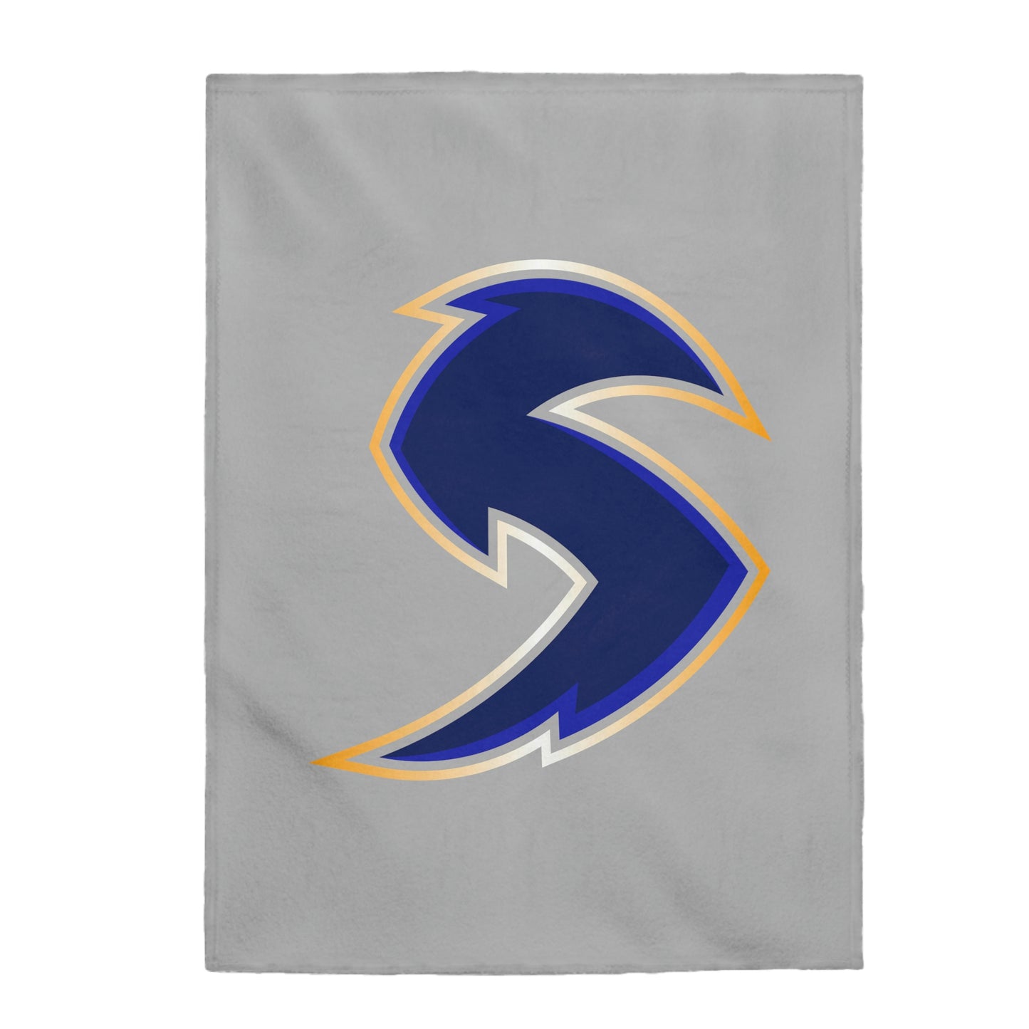 Salt Lake Storm Lacrosse Velveteen Plush Blanket