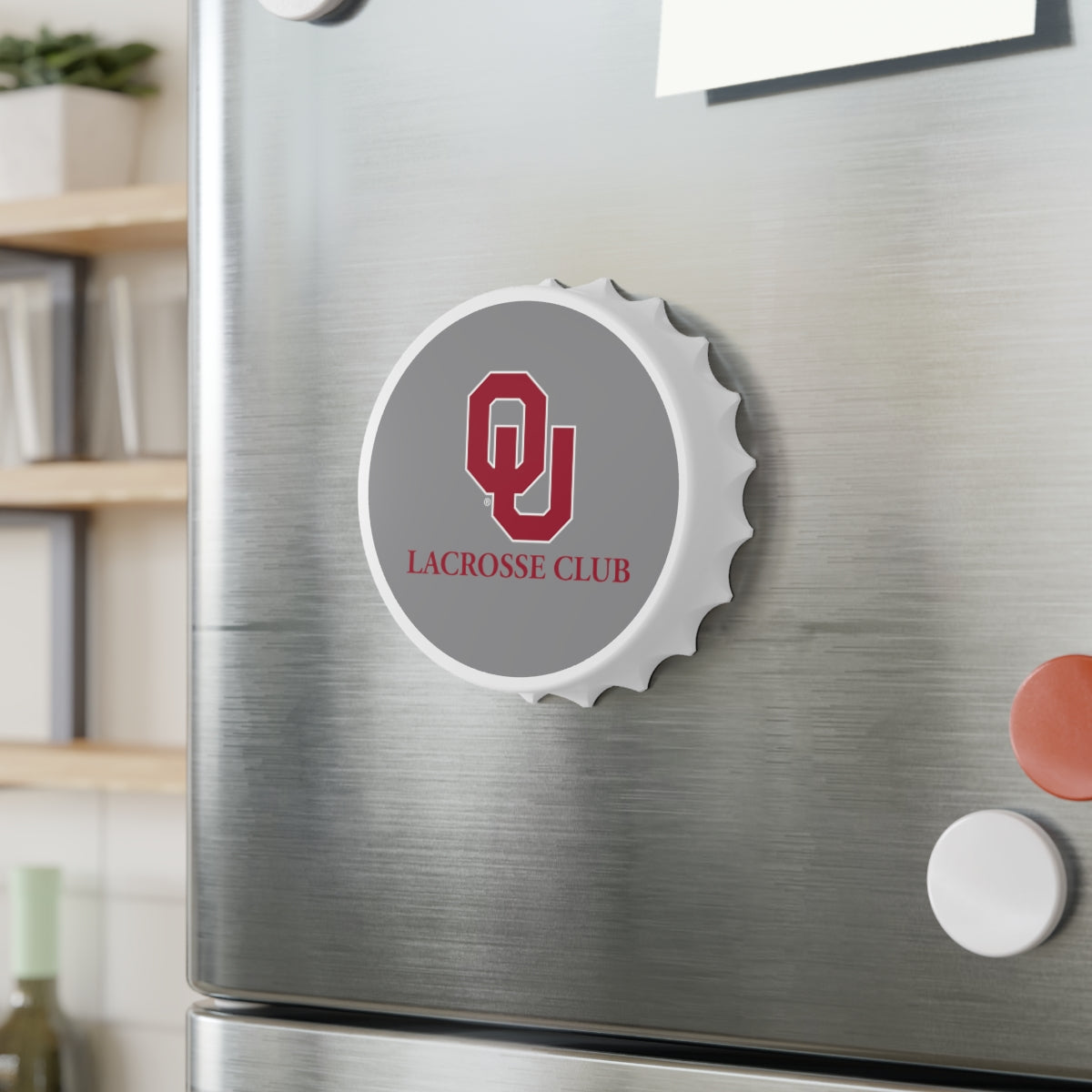 Oklahoma University Lacrosse Bottle Opener